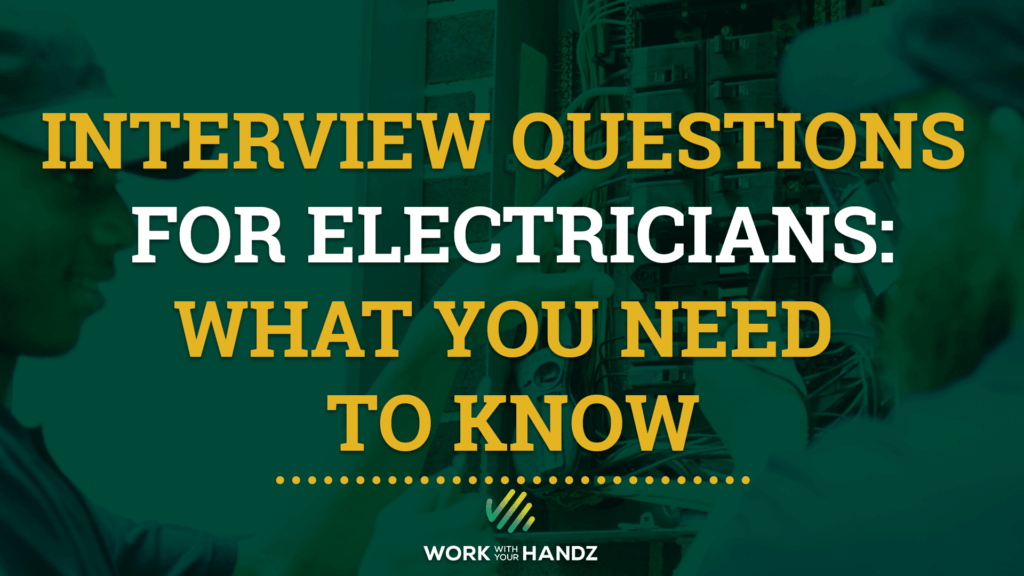 Blog Article about Interview Questions for Electricians